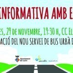 Read more about the article L’Ajuntament convoca 5 reunions veïnals per tractar sobre el nou servei de transport urbà