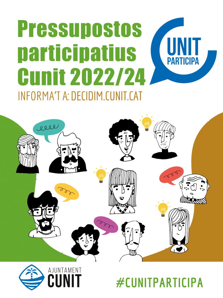 Read more about the article L’Ajuntament de Cunit presenta a la ciutadania el procés de pressupostos participatius