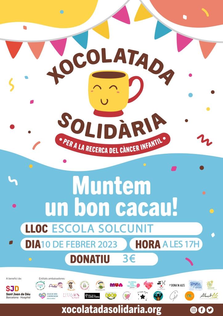 Read more about the article Xocolatada solidària a l’Escola Solcunit