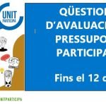 Avaluació del procés de Pressupostos participatius 2022-2024
