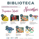 Activitats infantils de novembre la Biblioteca